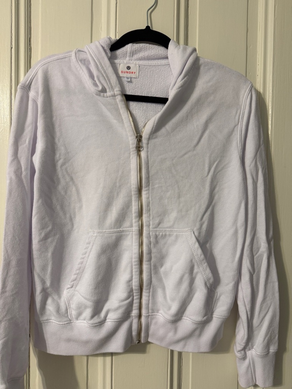 Sundry Graphic 'Mer & Soleil' White Hoodie - Picture 2 of 7
